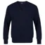  Franco Ponti V-Neck Jumper 50/50 Navy K01
